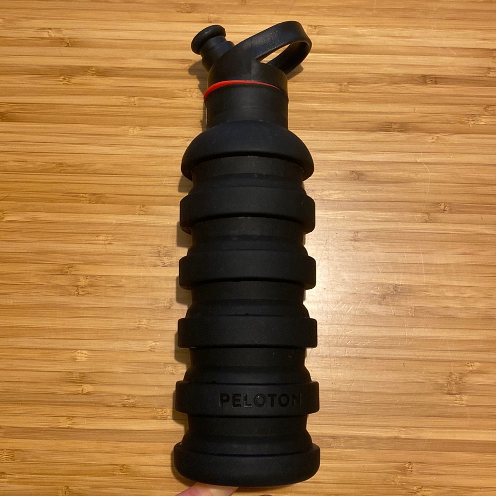 Peloton collapsible water bottle